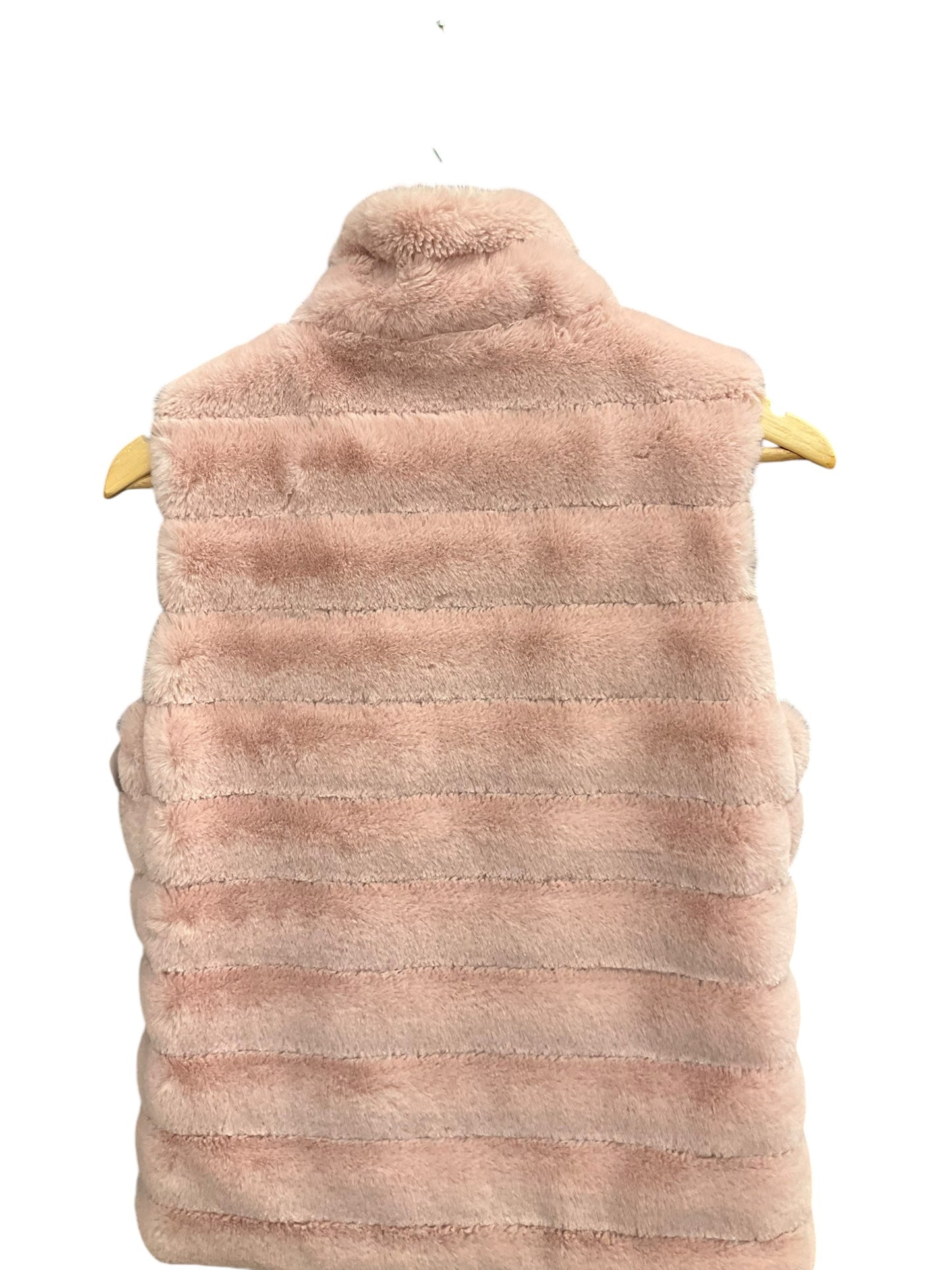 Vest Faux Fur & Sherpa By Charlie B In Pink, Size: Xs