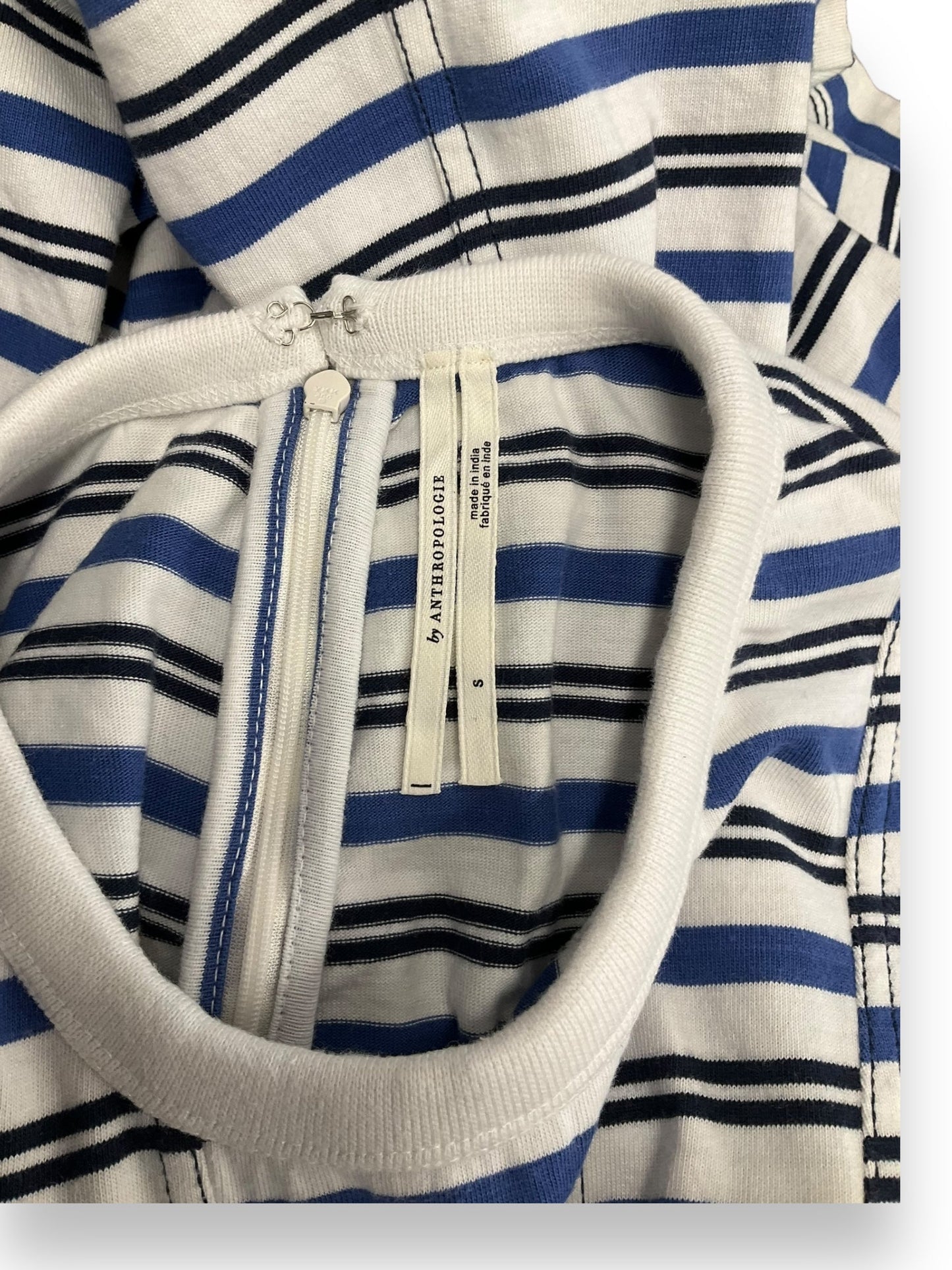 Dress Casual Midi By Anthropologie In Striped Pattern, Size: S