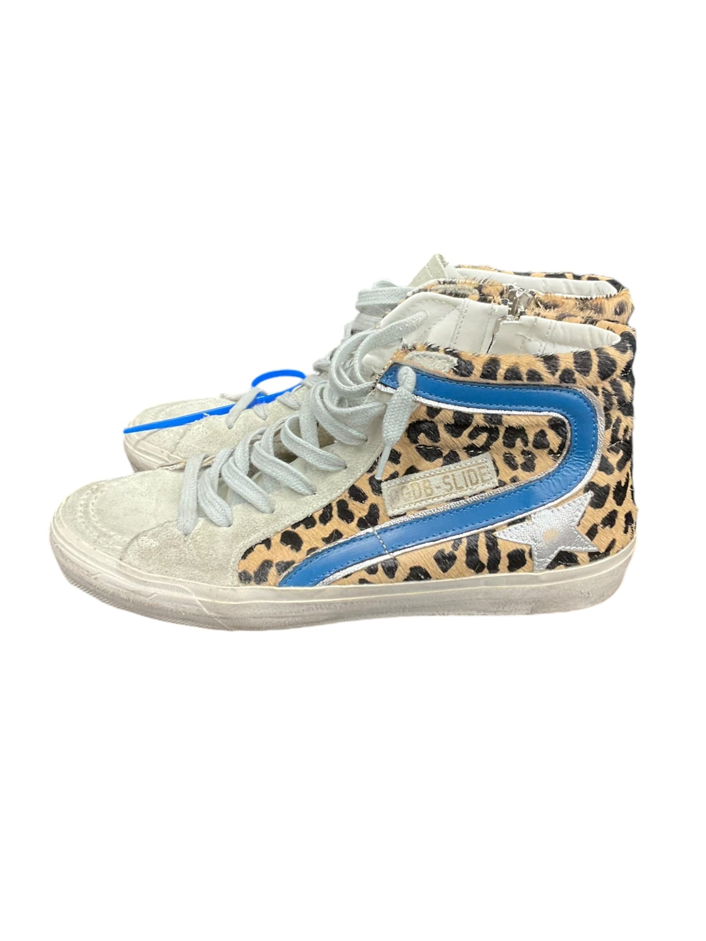 Shoes Designer By Golden Goose In Animal Print, Size: 9