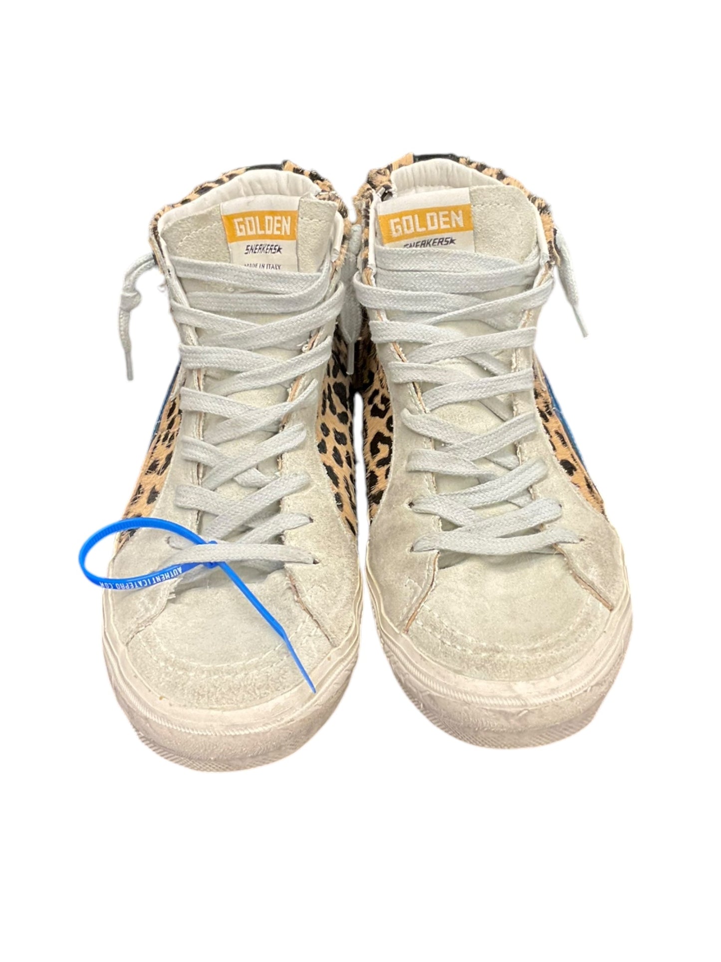 Shoes Designer By Golden Goose In Animal Print, Size: 9