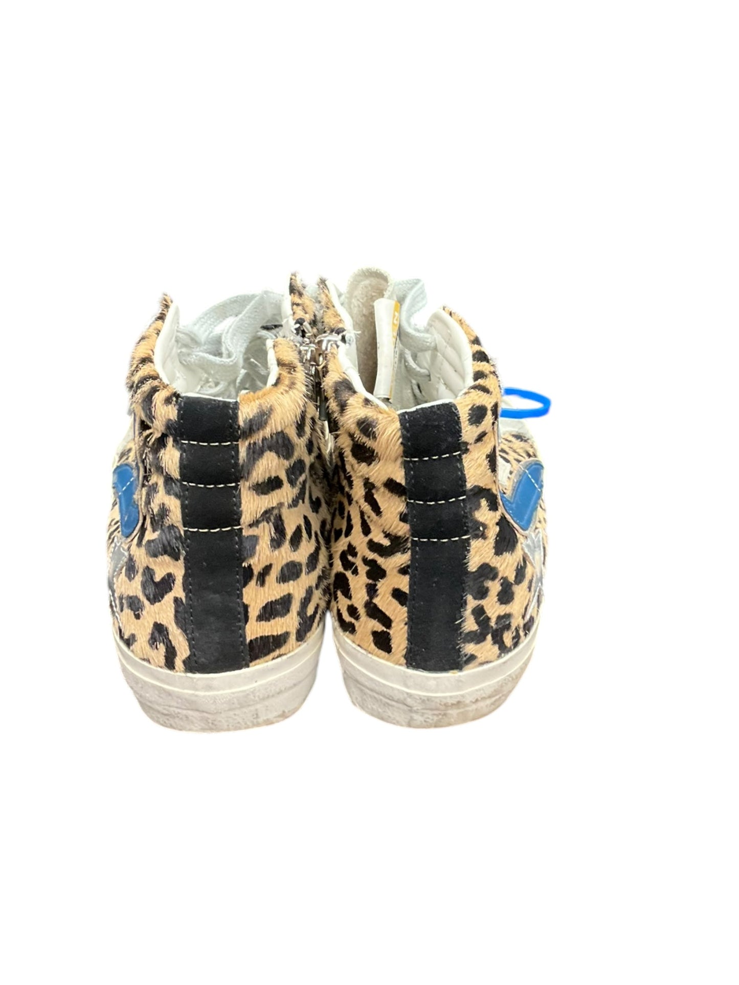 Shoes Designer By Golden Goose In Animal Print, Size: 9