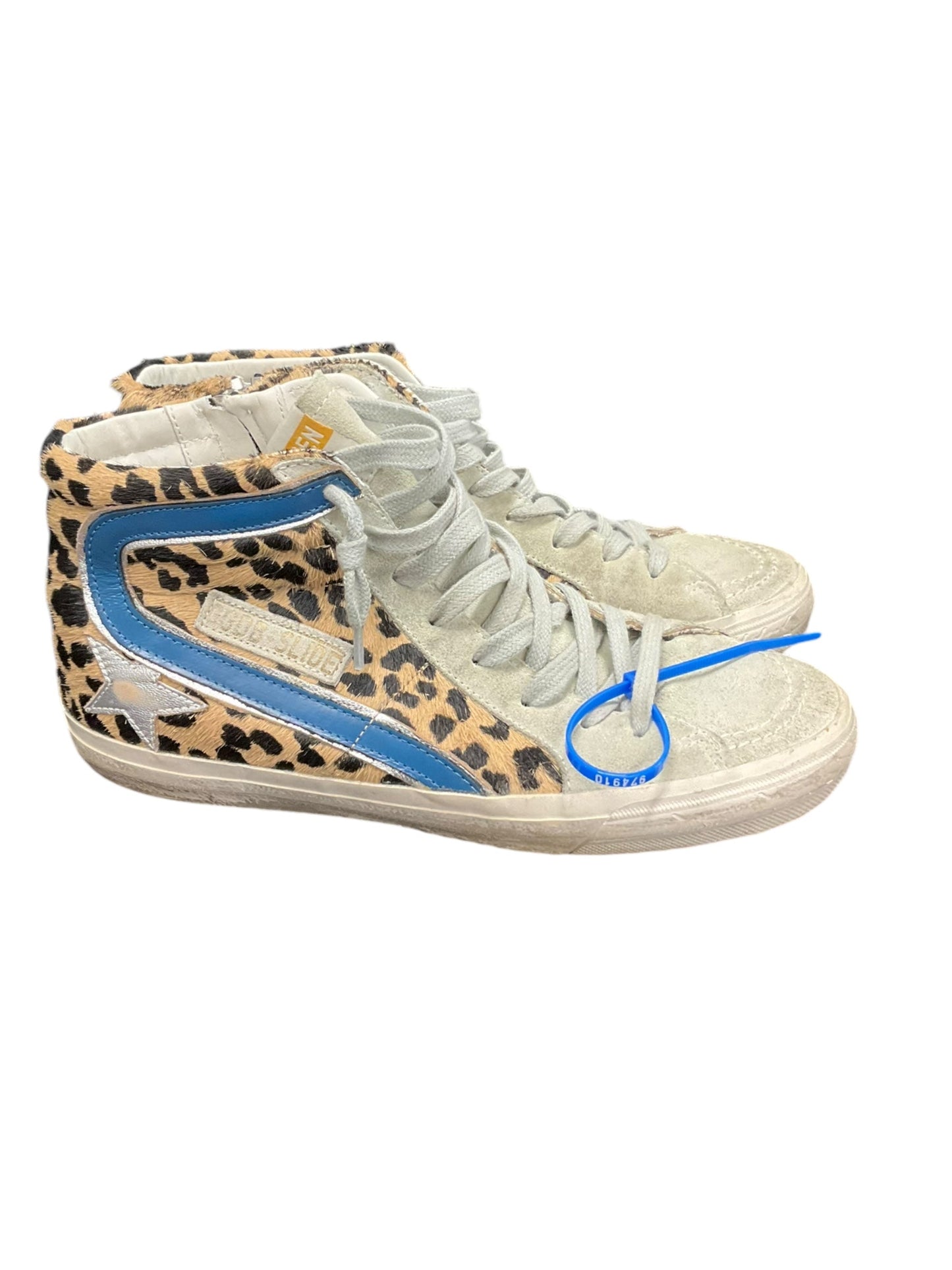 Shoes Designer By Golden Goose In Animal Print, Size: 9