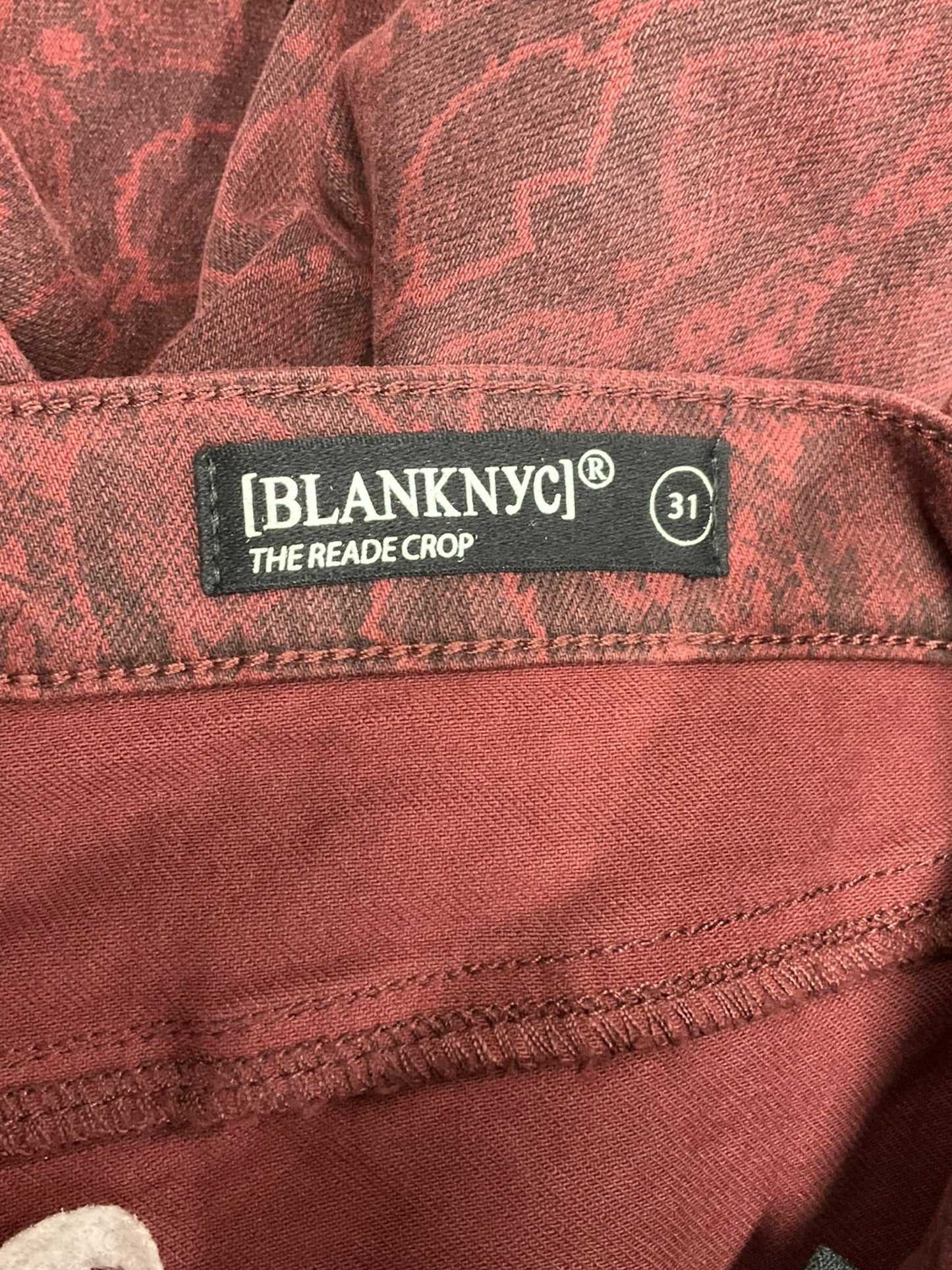 Jeans Skinny By Blanknyc In Snakeskin Print, Size: 12