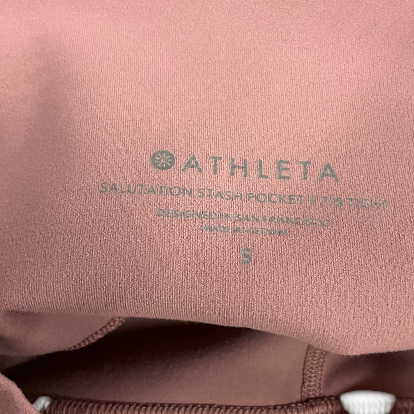 Athletic Capris By Athleta In Pink, Size: S