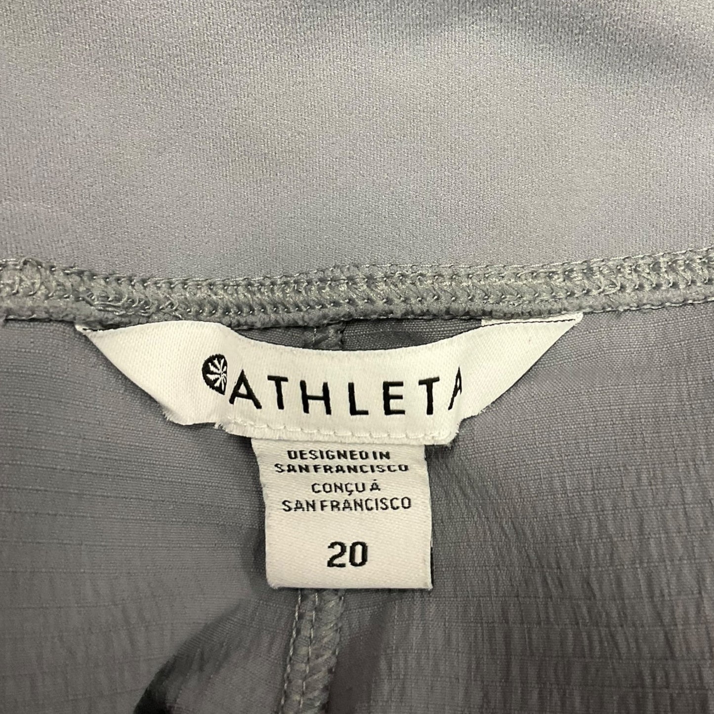 Athletic Pants By Athleta In Grey, Size: Xl