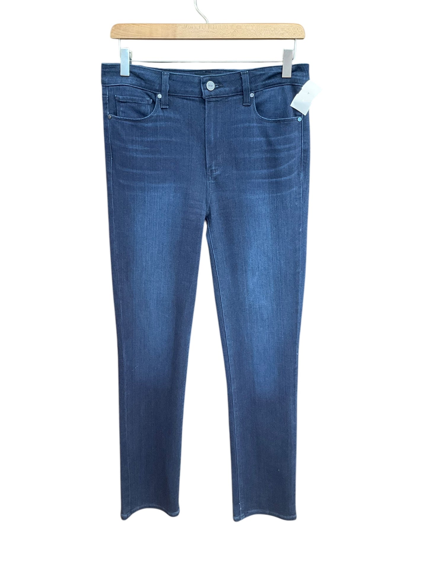 Jeans Straight By Paige In Blue, Size: 8