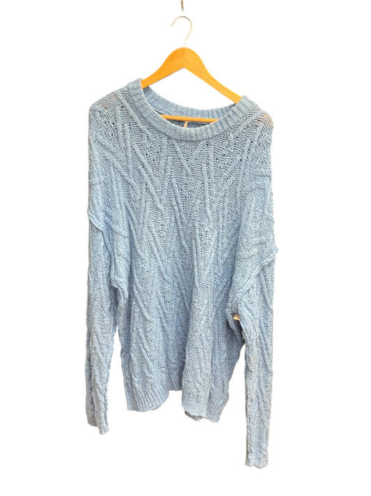 Sweater By Free People In Blue, Size: L