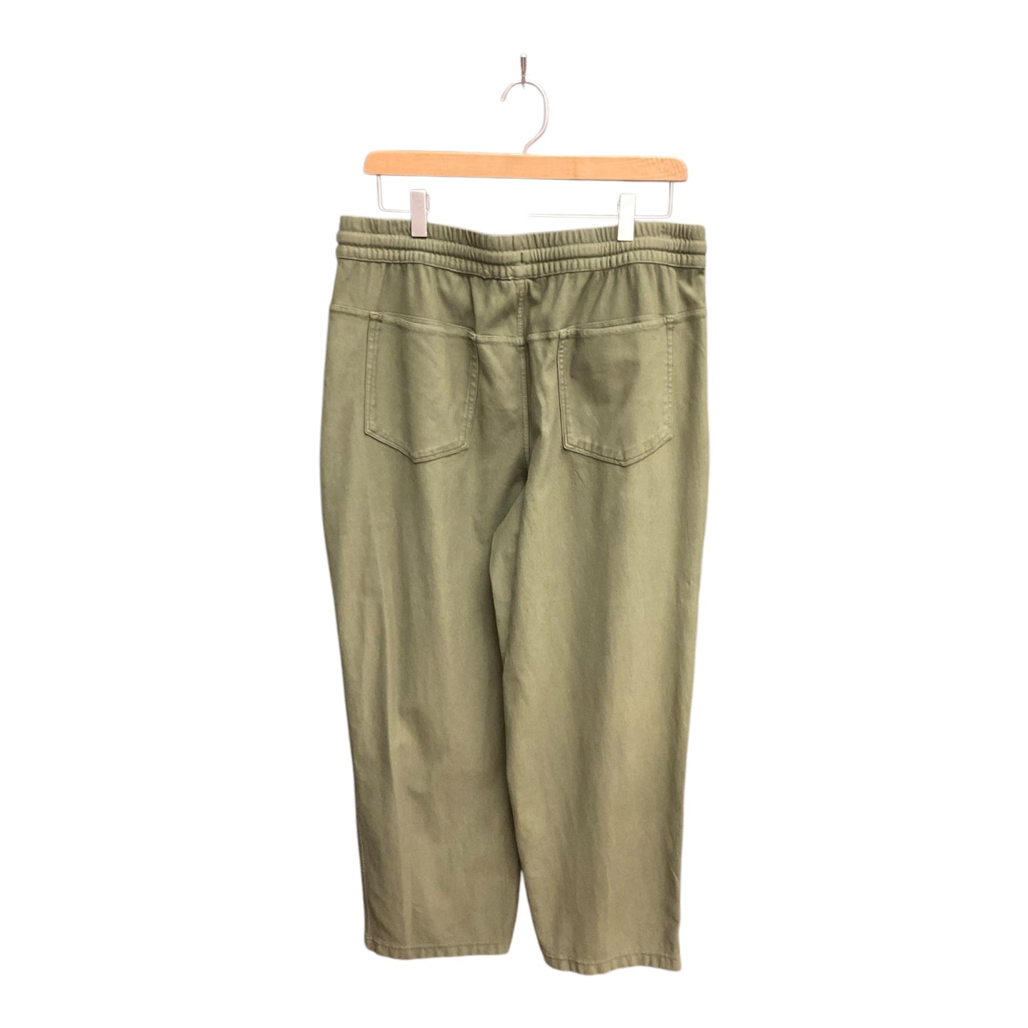 Athletic Capris By Athleta In Green, Size: L