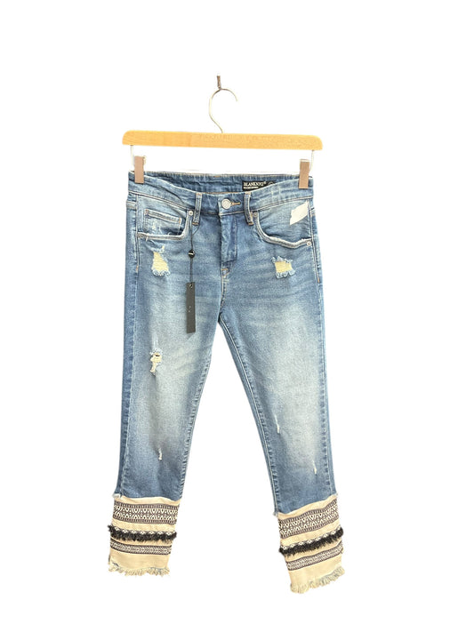 Jeans Cropped By Blanknyc In Blue Denim, Size: 0