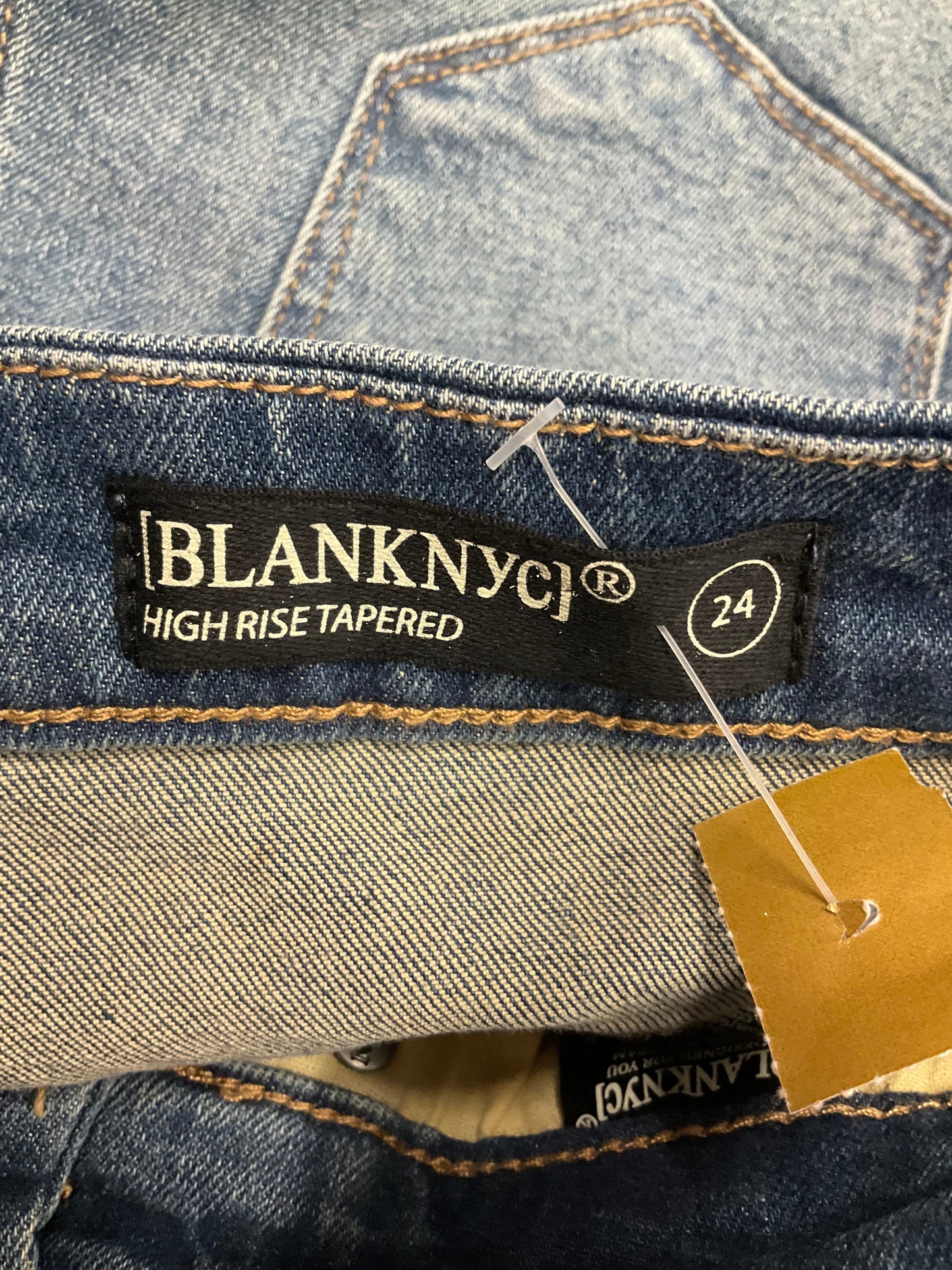 Jeans Cropped By Blanknyc In Blue Denim, Size: 0