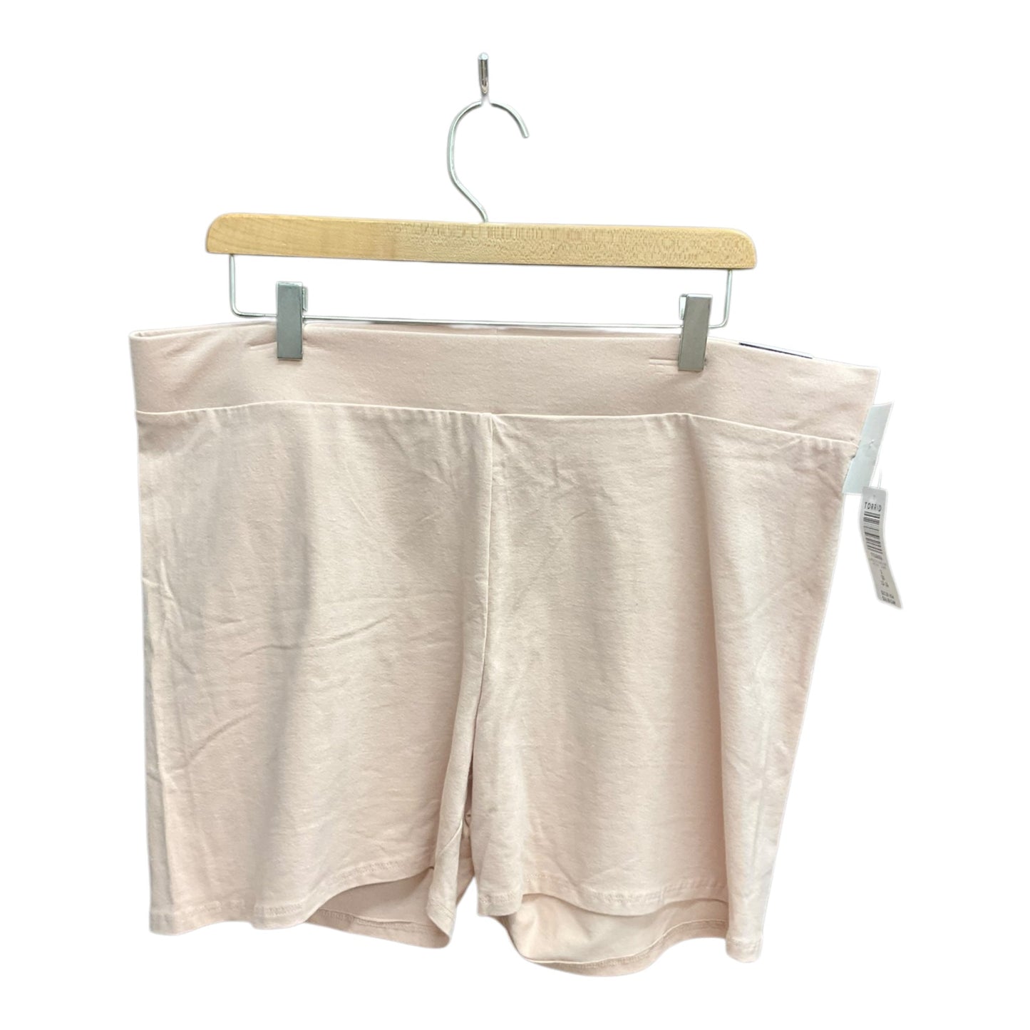 Athletic Shorts By Torrid In Peach, Size: 30