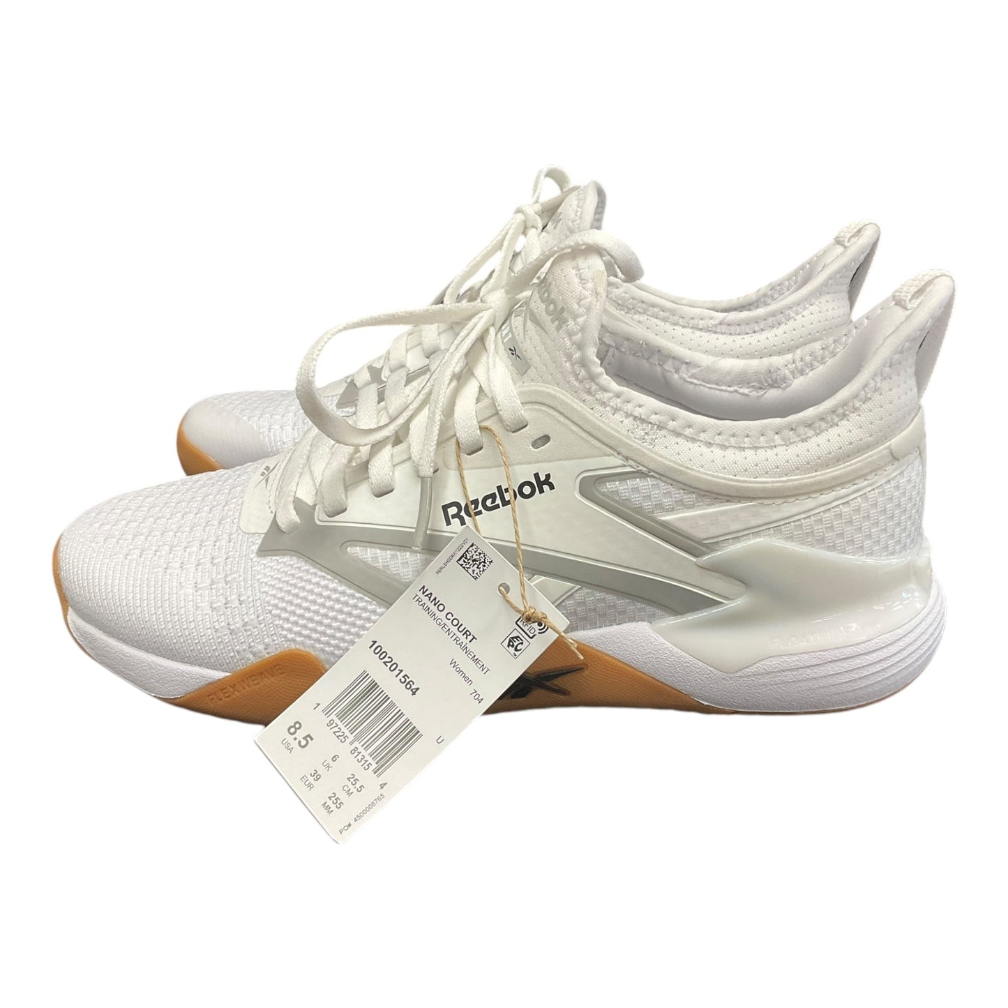 Shoes Athletic By Reebok In White, Size: 8.5