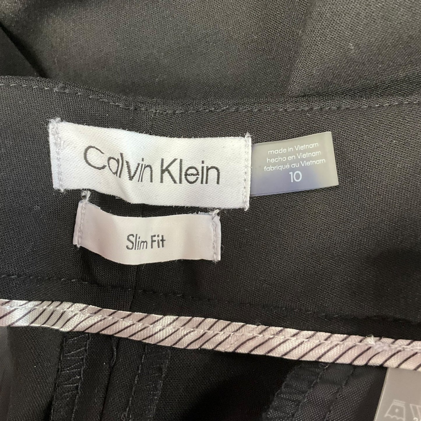 Pants Dress By Calvin Klein In Black, Size: 10