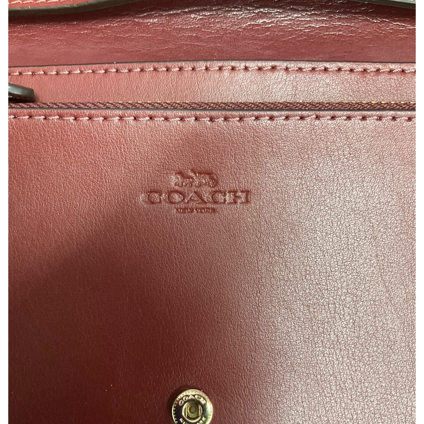 Crossbody Designer By Coach, Size: Small