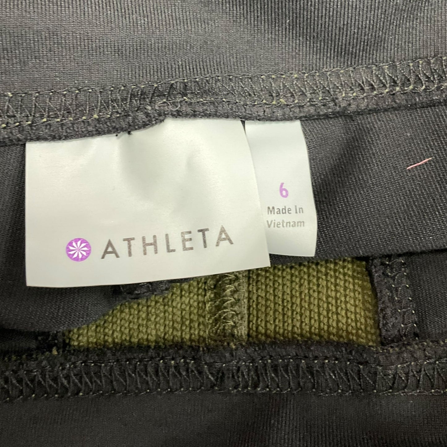 Athletic Leggings By Athleta In Green, Size: M