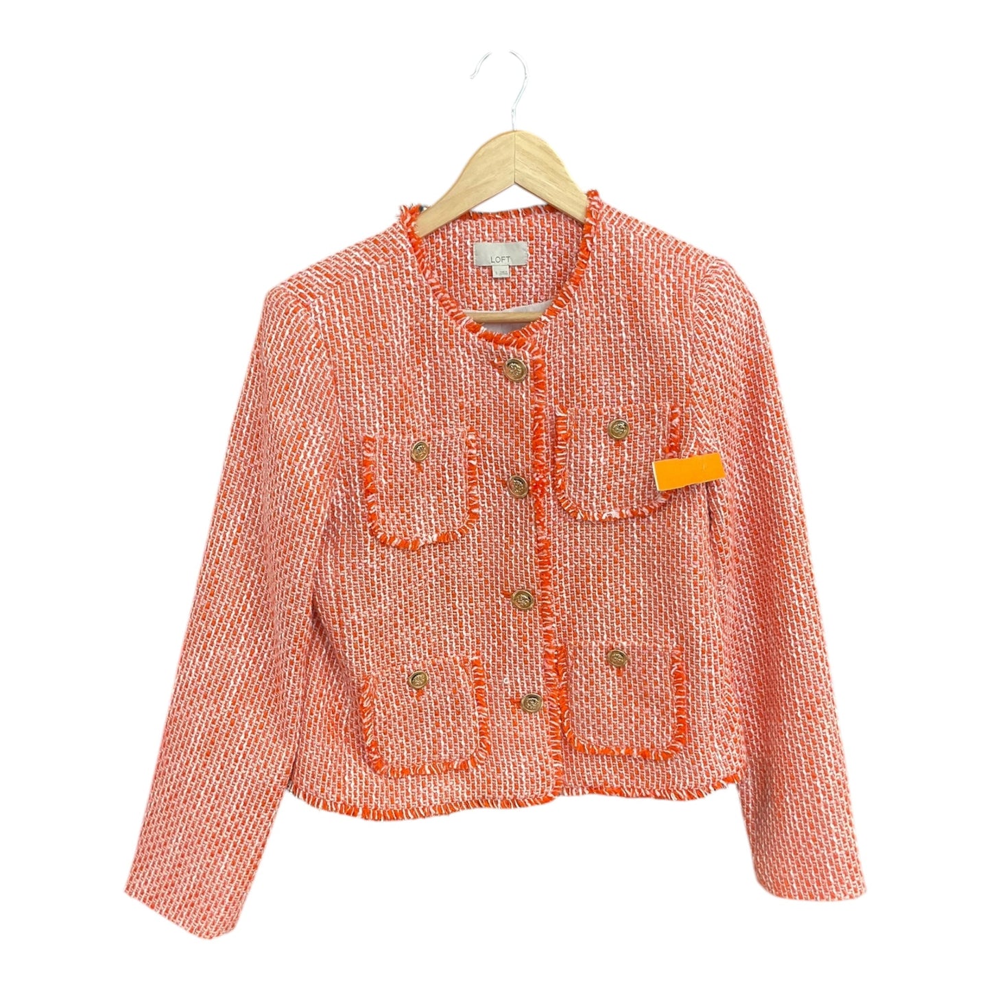 Blazer By Loft In Orange, Size: S