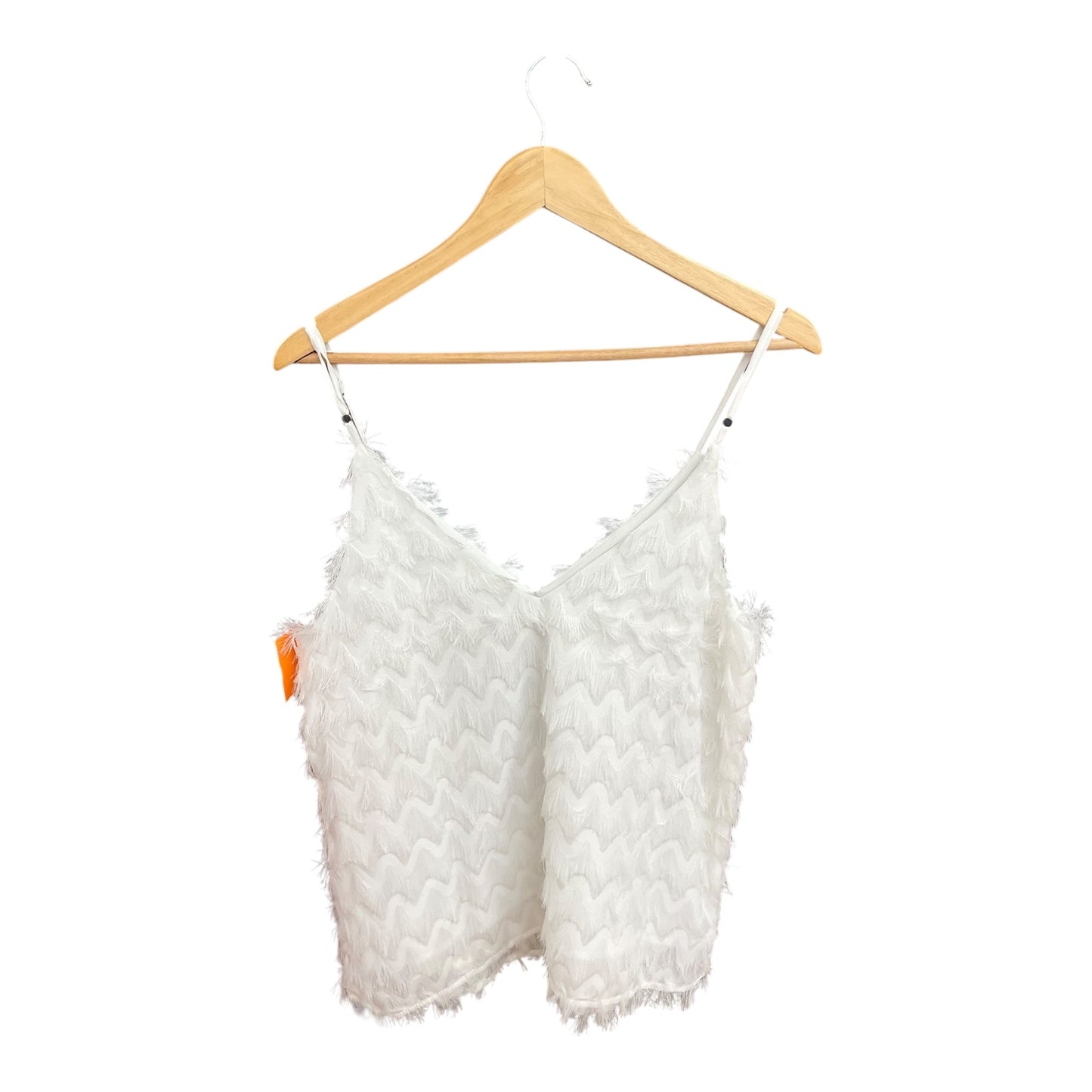 Top Sleeveless By Cupshe In White, Size: L