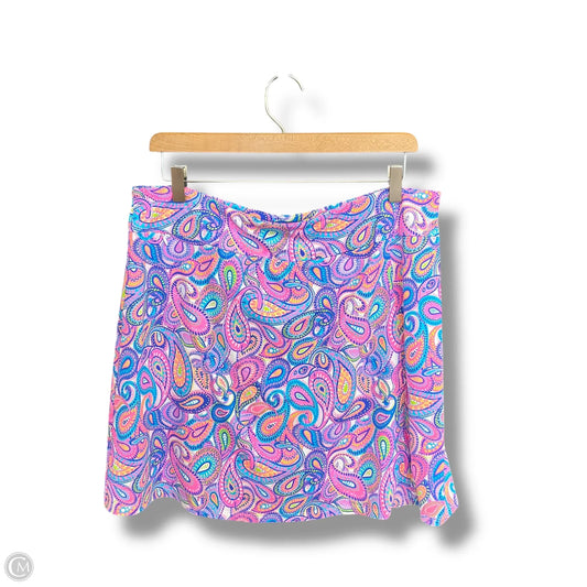 Skort By Anthony’s In Paisley Print, Size: Xl