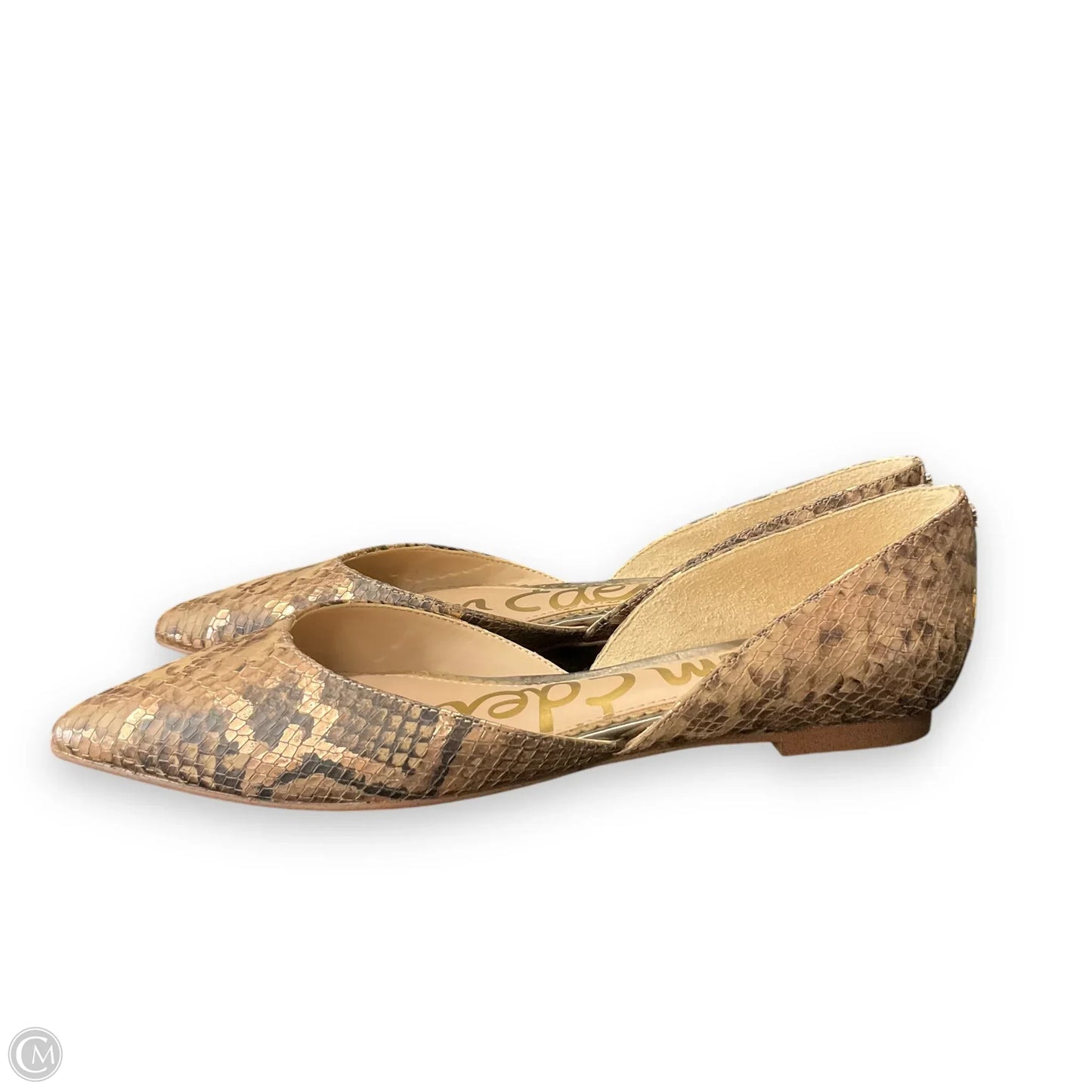 Shoes Flats By Sam Edelman In Snakeskin Print, Size: 6