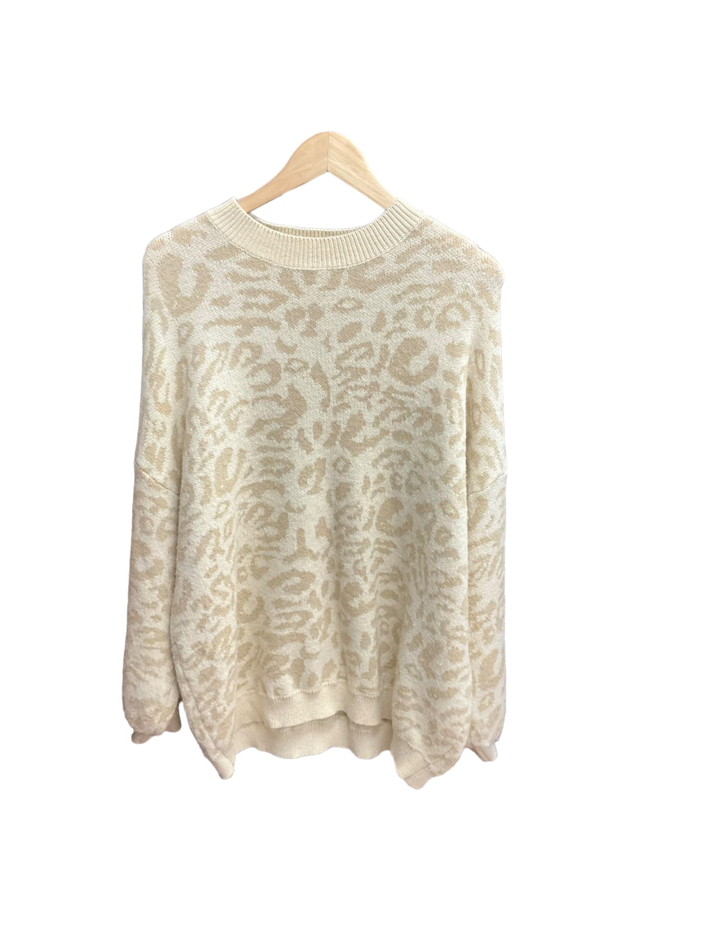 Cream Sweater Main Strip, Size S