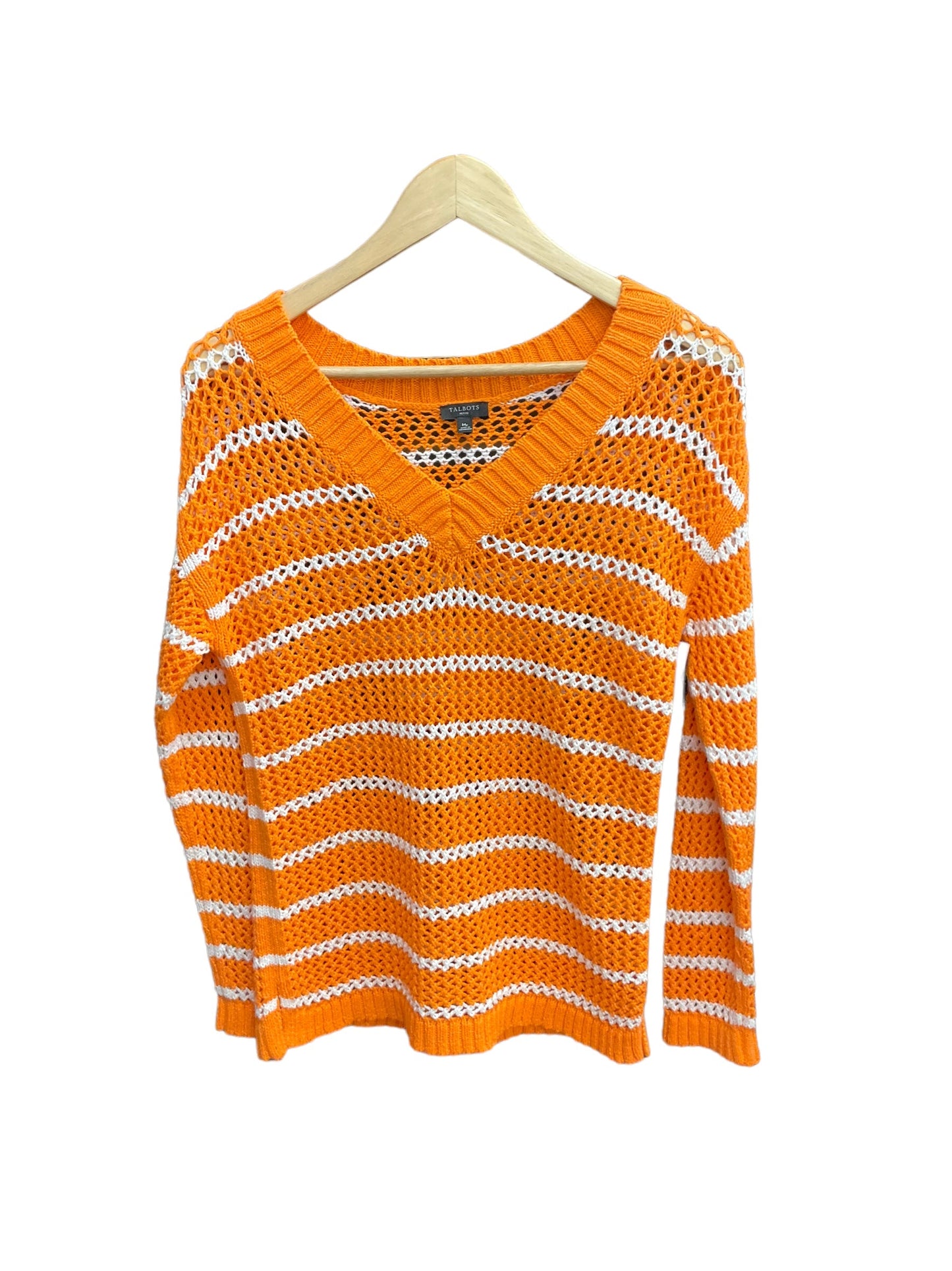 Orange Sweater Talbots, Size Petite  M