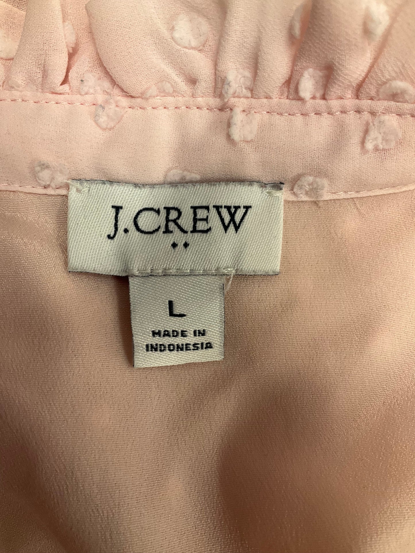 Top Long Sleeve By J. Crew  Size: L