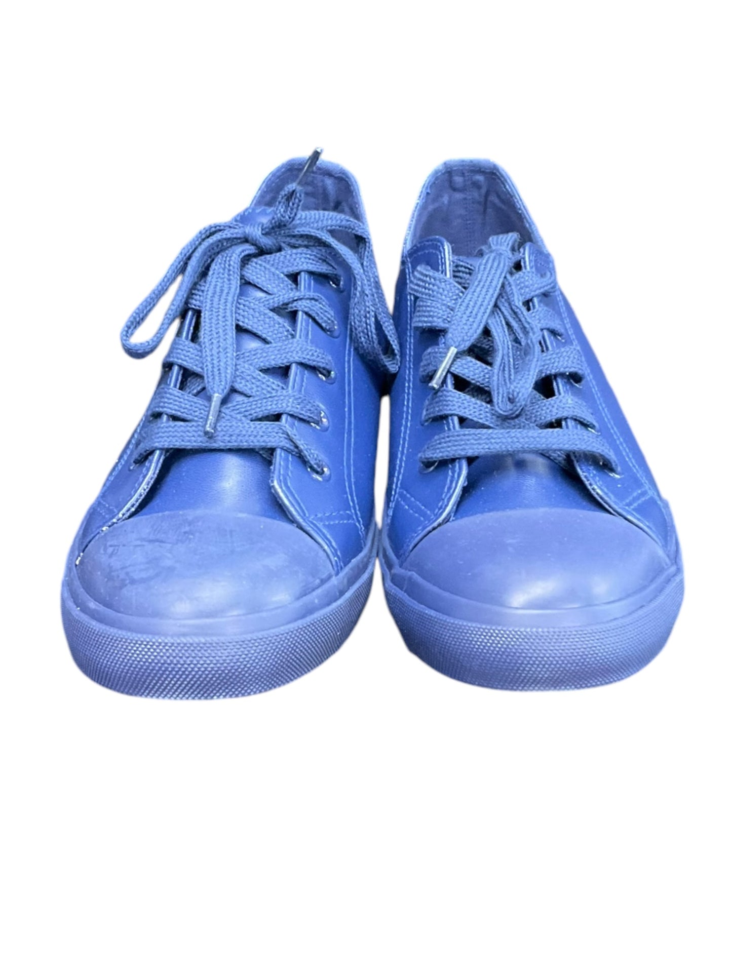 Shoes Sneakers By Just Fab In Blue, Size: 9