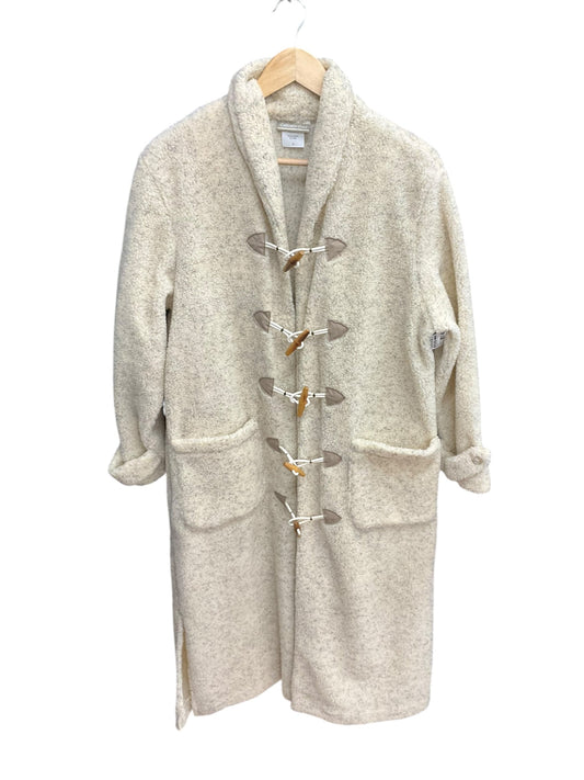 Coat Faux Fur & Sherpa By Coldwater Creek In Cream, Size: S