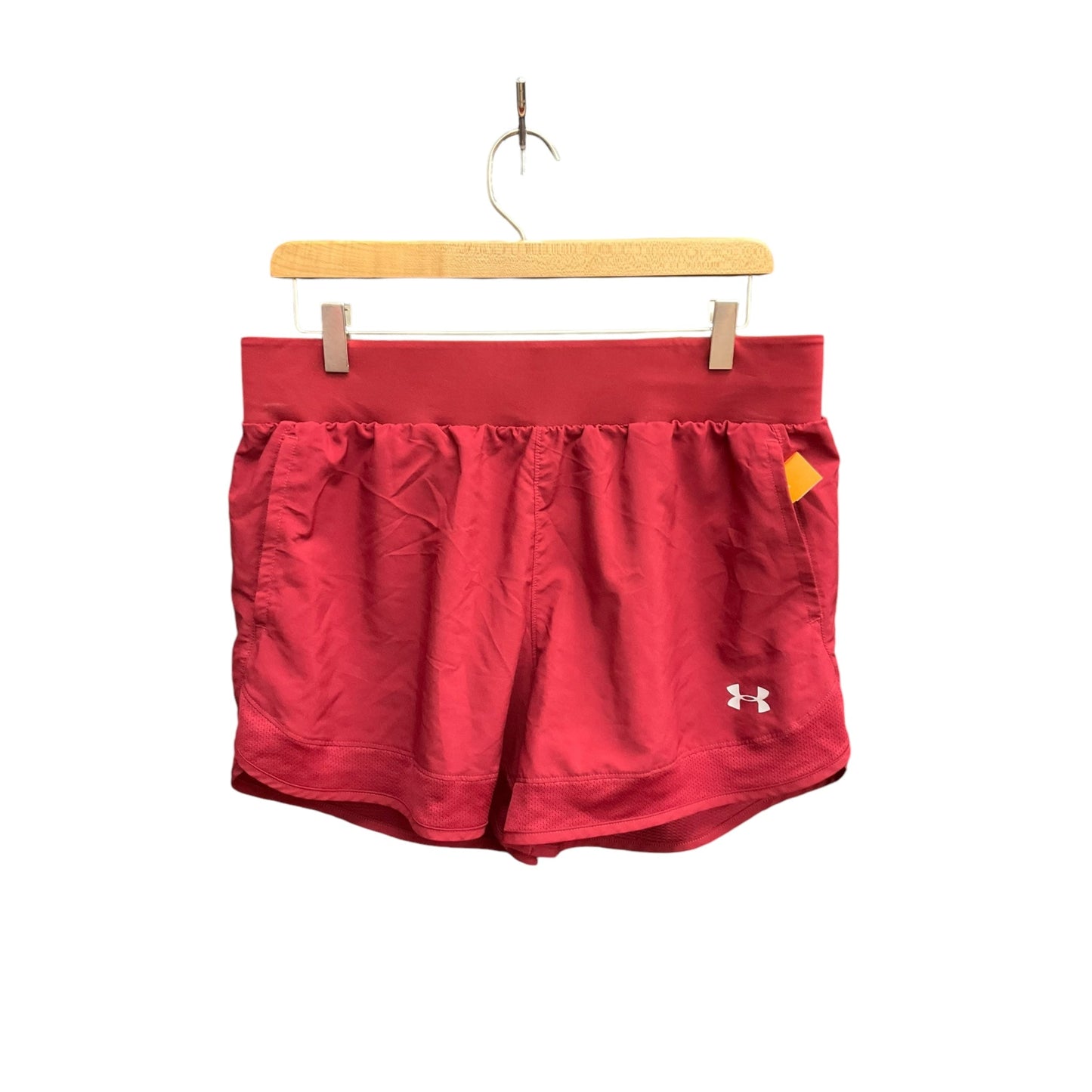 Athletic Shorts By Under Armour In Maroon, Size: L