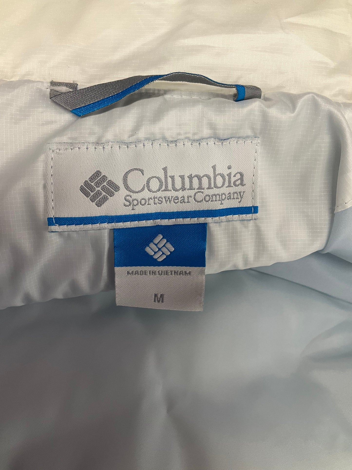 Jacket Puffer & Quilted By Columbia In White, Size: M