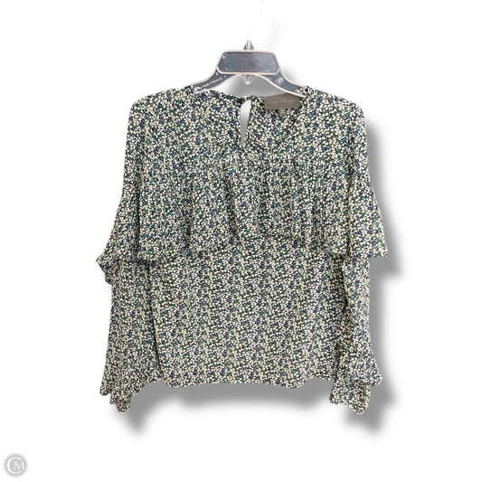 Top Long Sleeve By Sunday In Brooklyn In Floral Print, Size: M