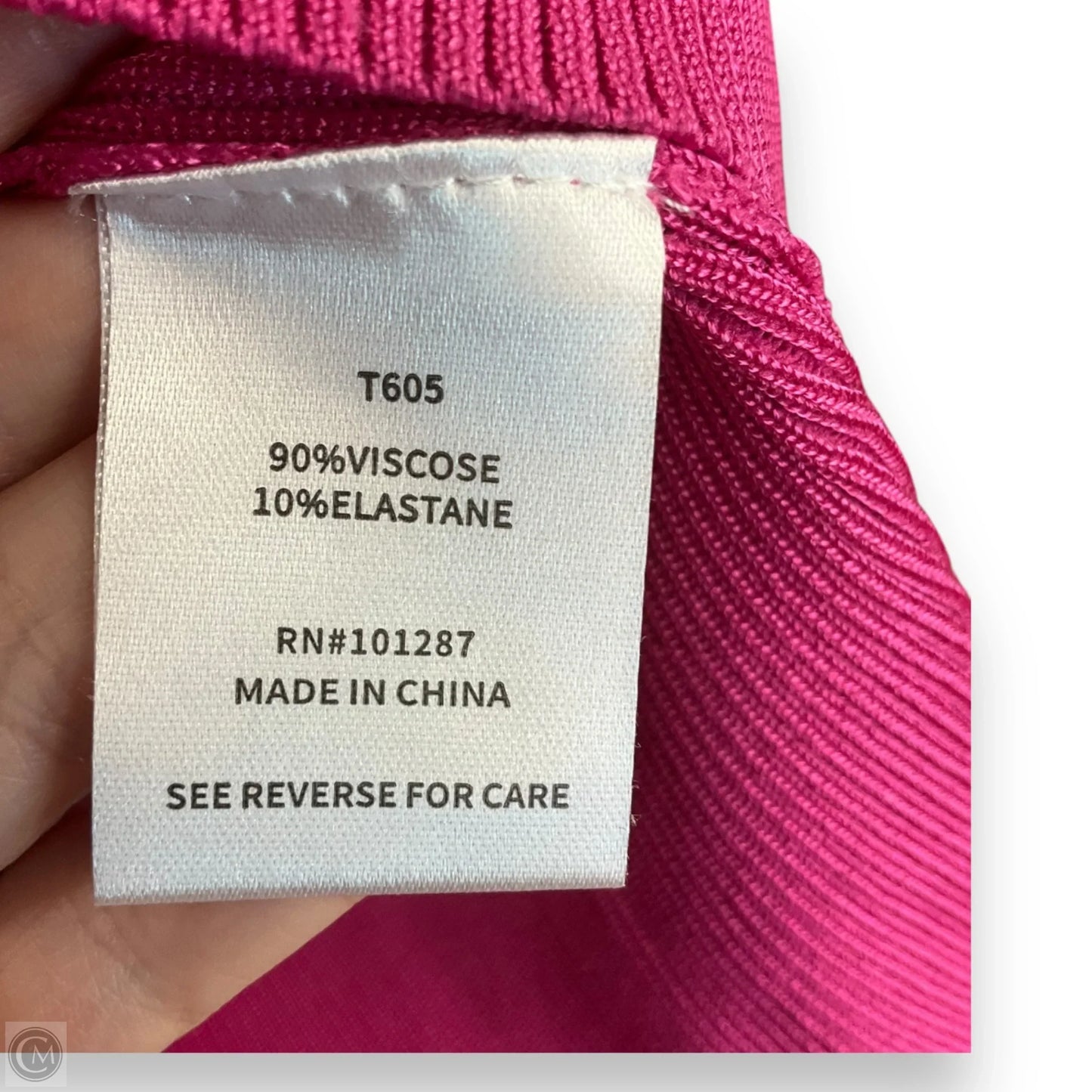 Top Long Sleeve By Alexia Admor In Pink, Size: M