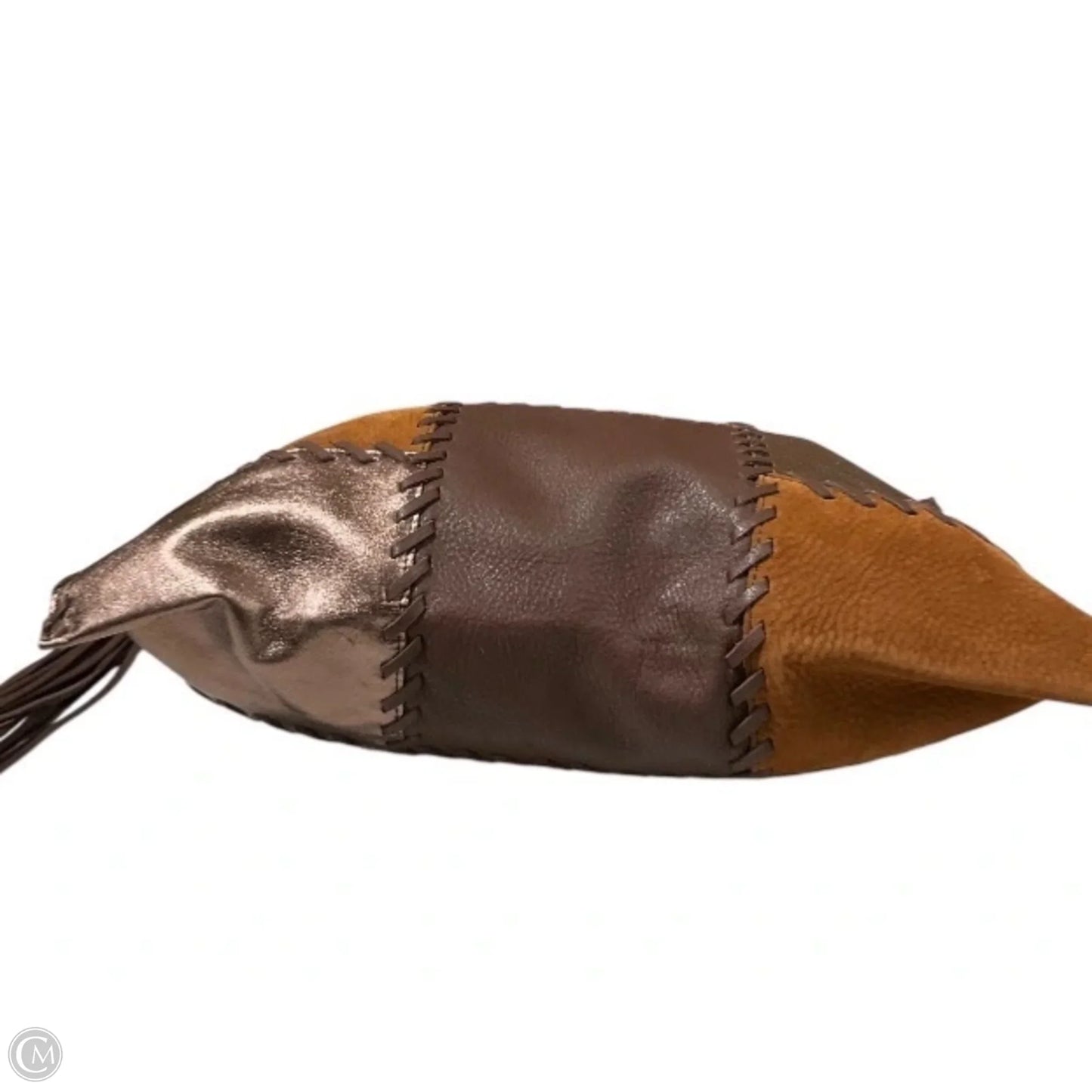 Handbag Leather By Hobo Intl, Size: Large