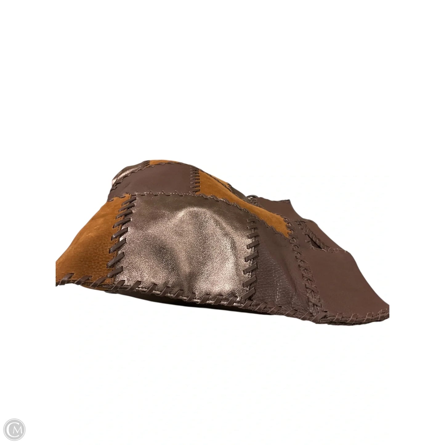 Handbag Leather By Hobo Intl, Size: Large