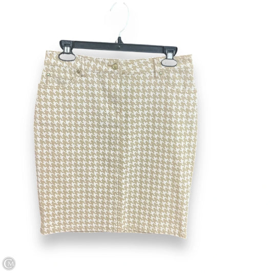 Skirt Mini & Short By J Mclaughlin In Checkered Pattern, Size: 4