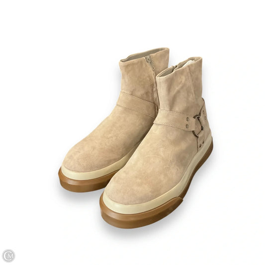 Boots Ankle Flats By Free People In Taupe, Size: 11