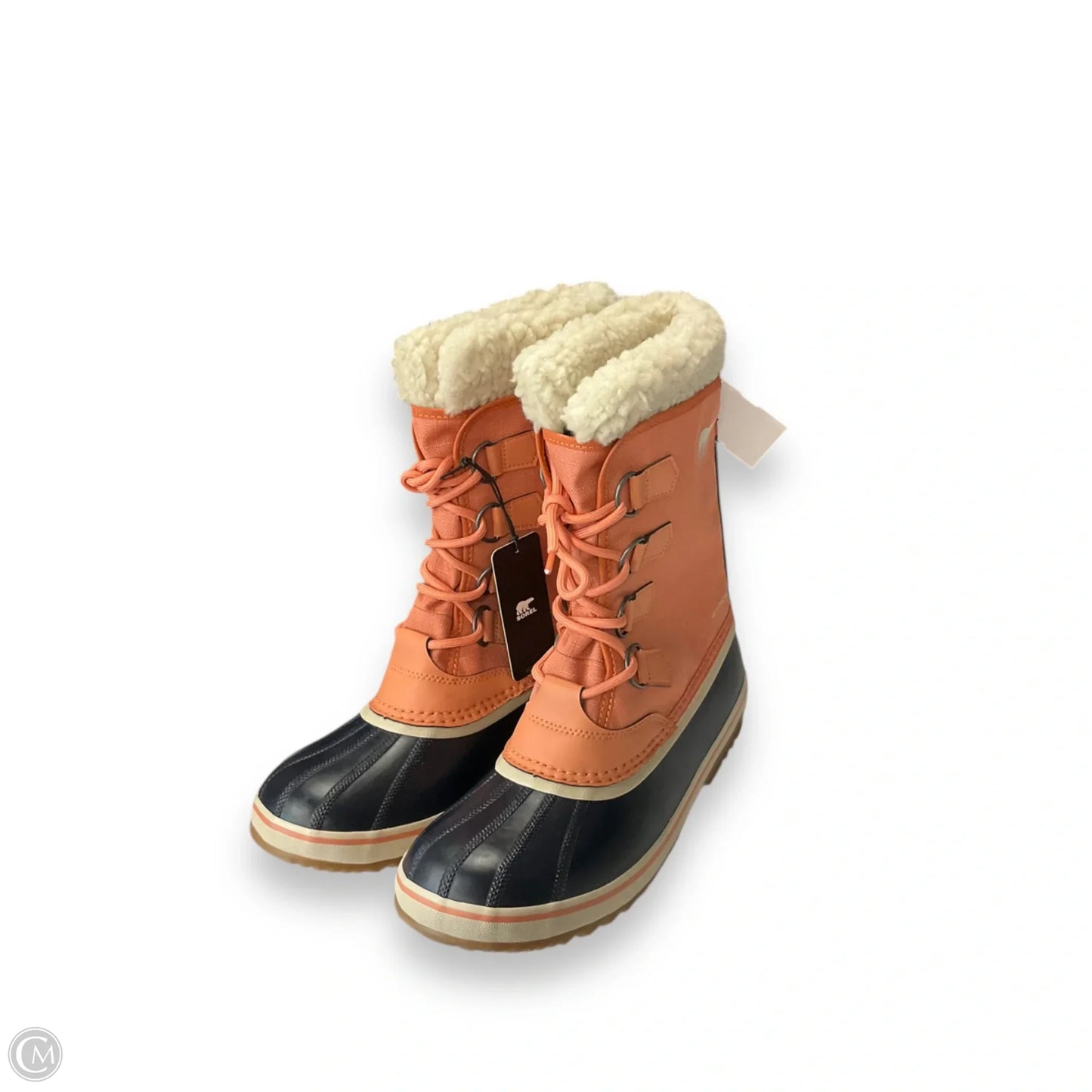 Boots Ankle Flats By Sorel In Blue & Orange, Size: 11