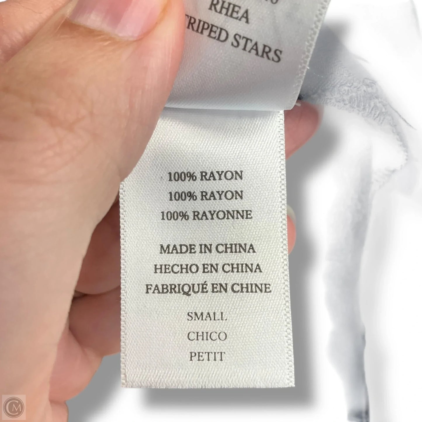 Top Long Sleeve By Rails In Navy, Size: S