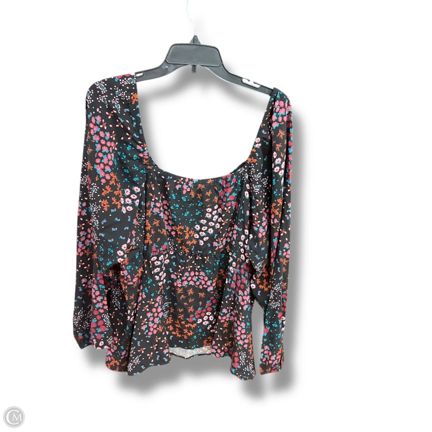 Top Long Sleeve By Torrid In Floral Print, Size: 3x