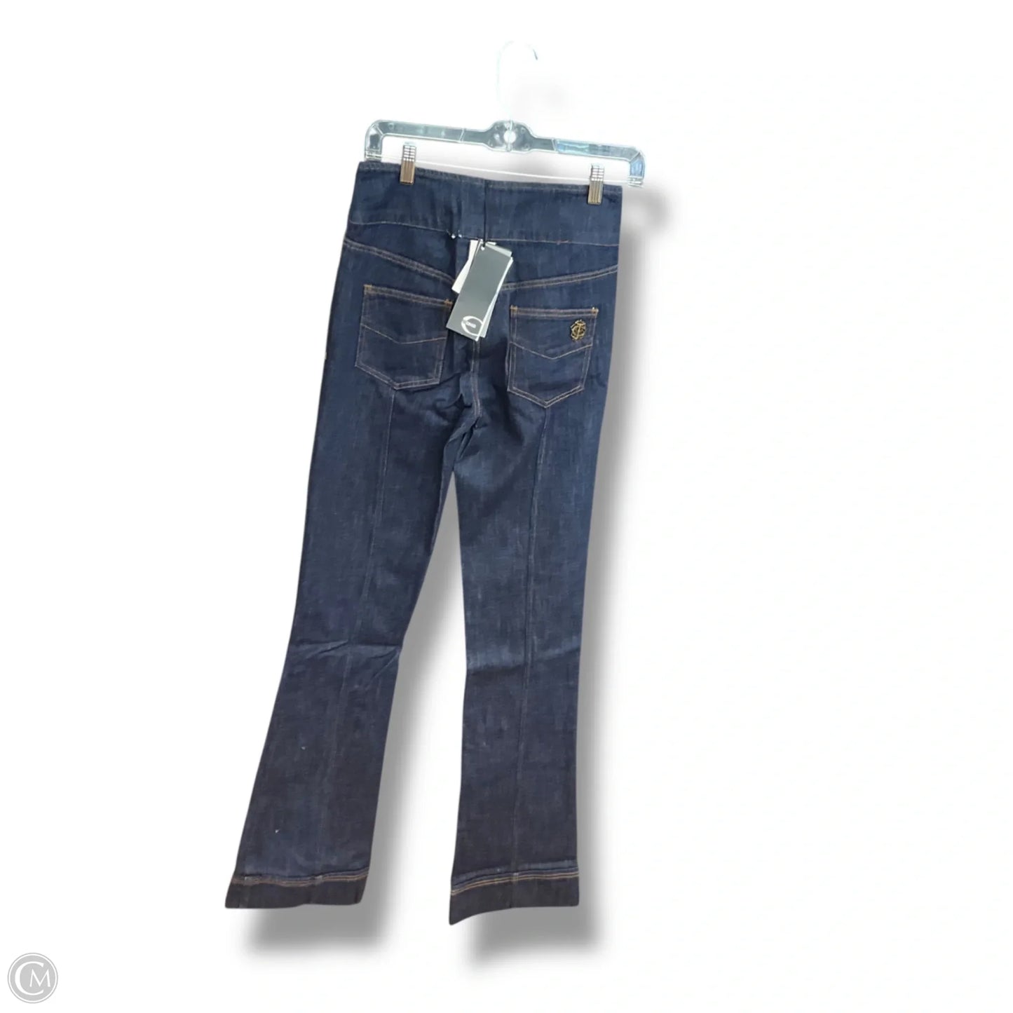 Jeans Designer By Roberto Cavalli In Navy, Size: 2