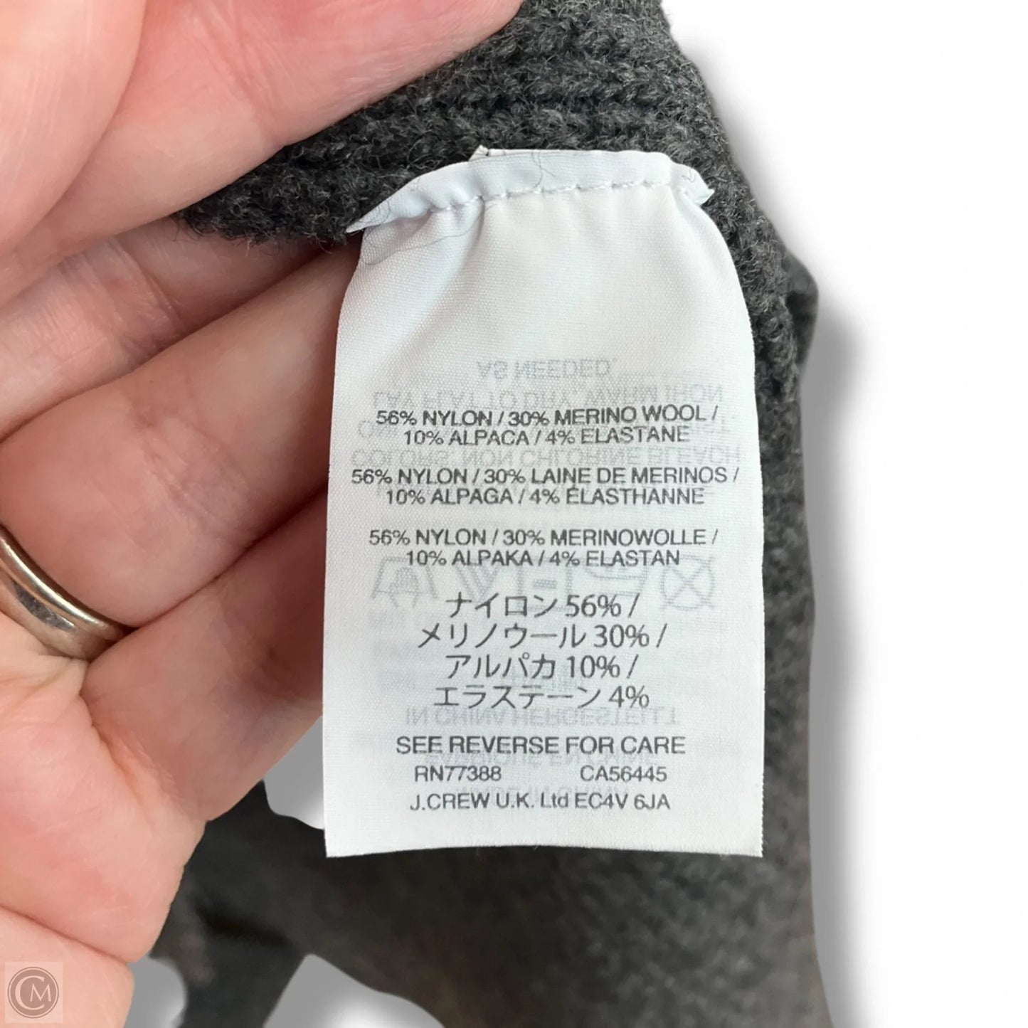 Sweater By J. Crew In Grey, Size: Xs