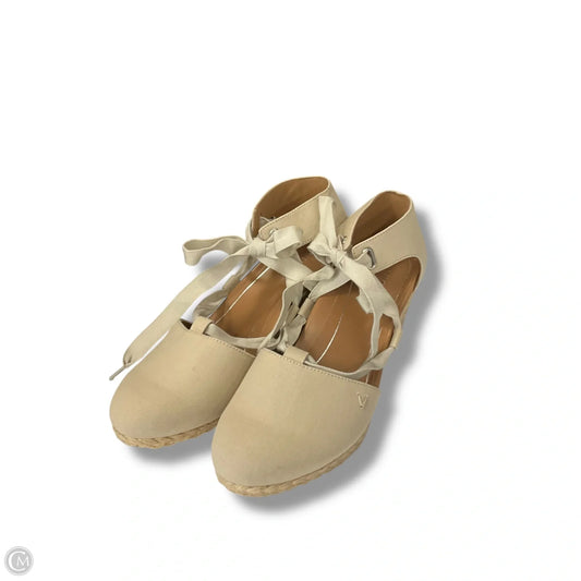 Shoes Heels Wedge By Vionic In Tan, Size: 10