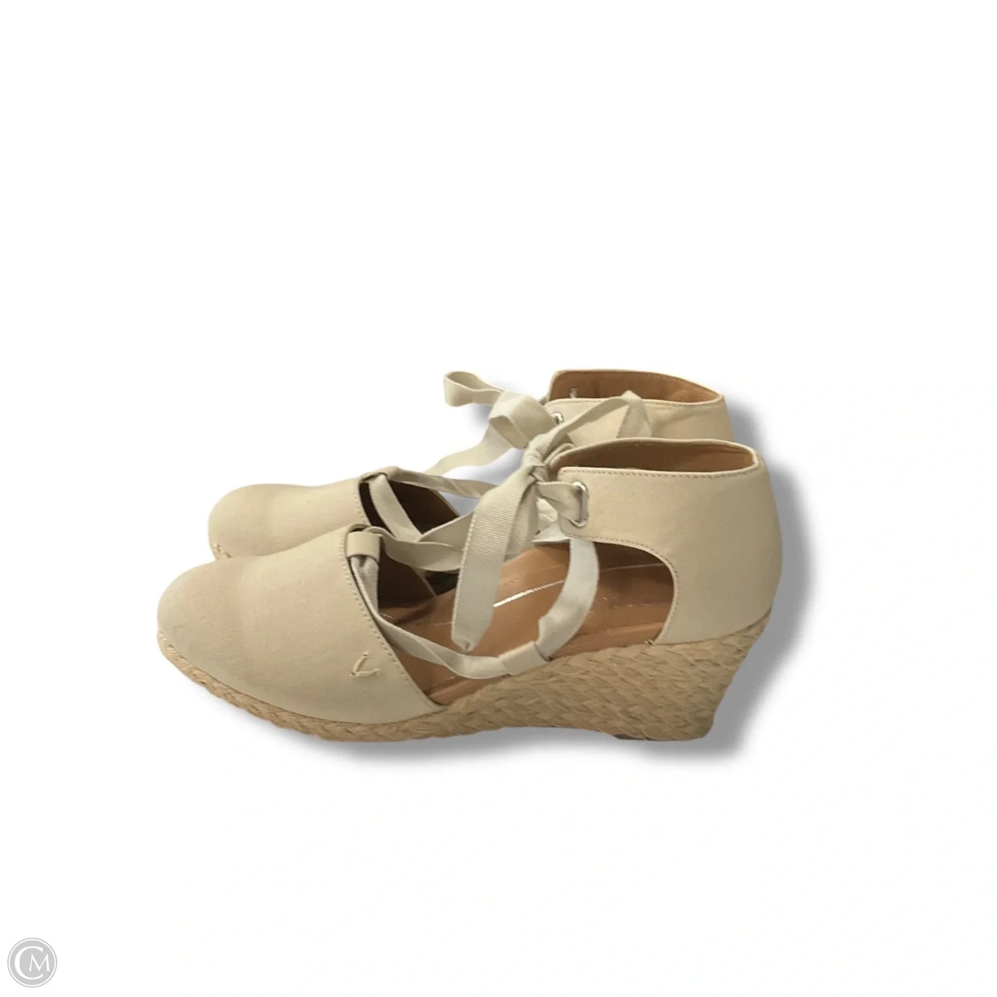 Shoes Heels Wedge By Vionic In Tan, Size: 10