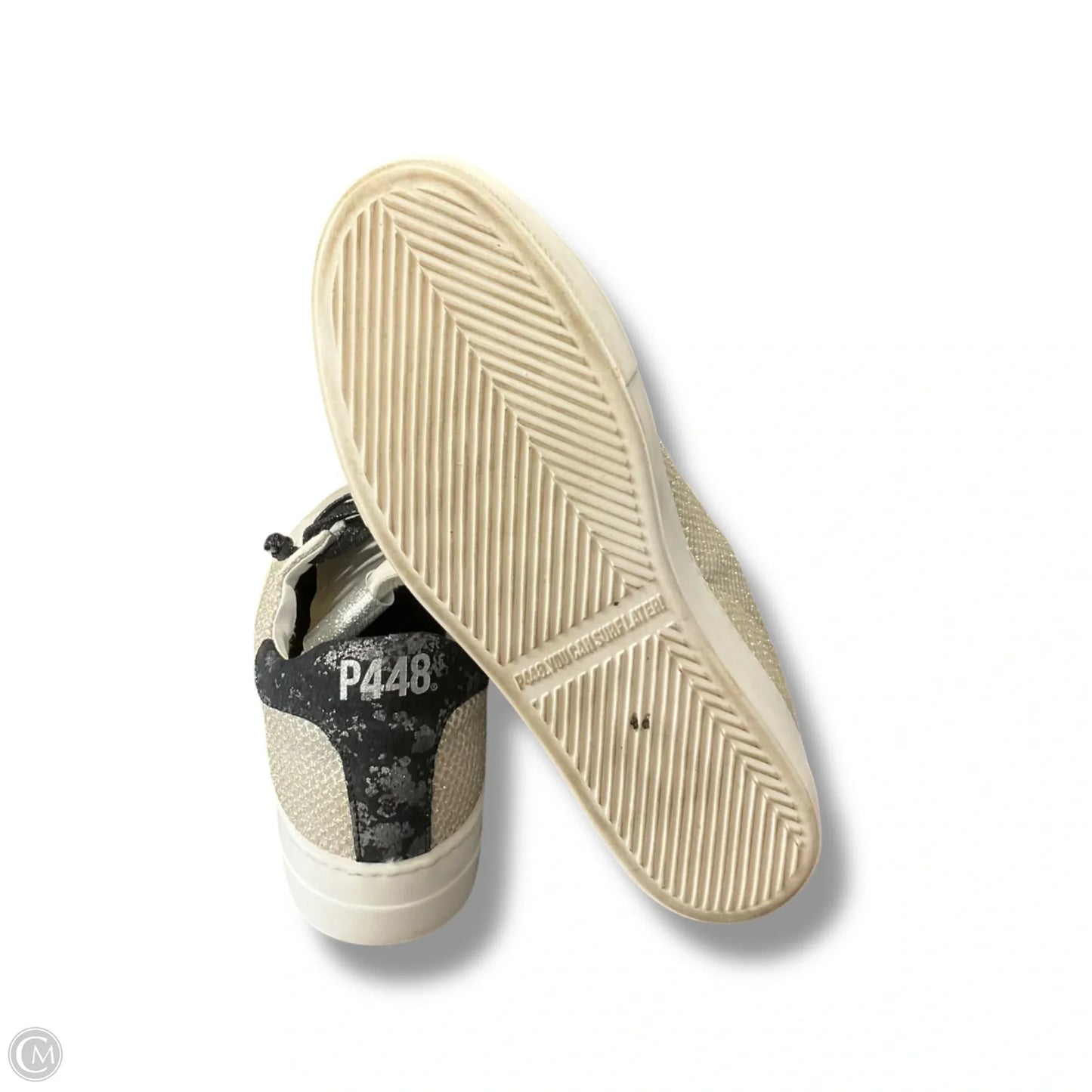 Shoes Sneakers By P448 In Grey, Size: 10