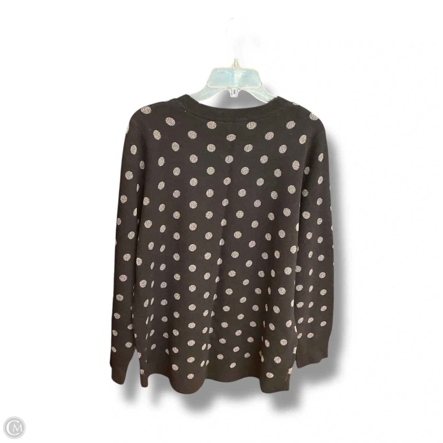 Sweater By Loft In Polkadot Pattern, Size: Xxl
