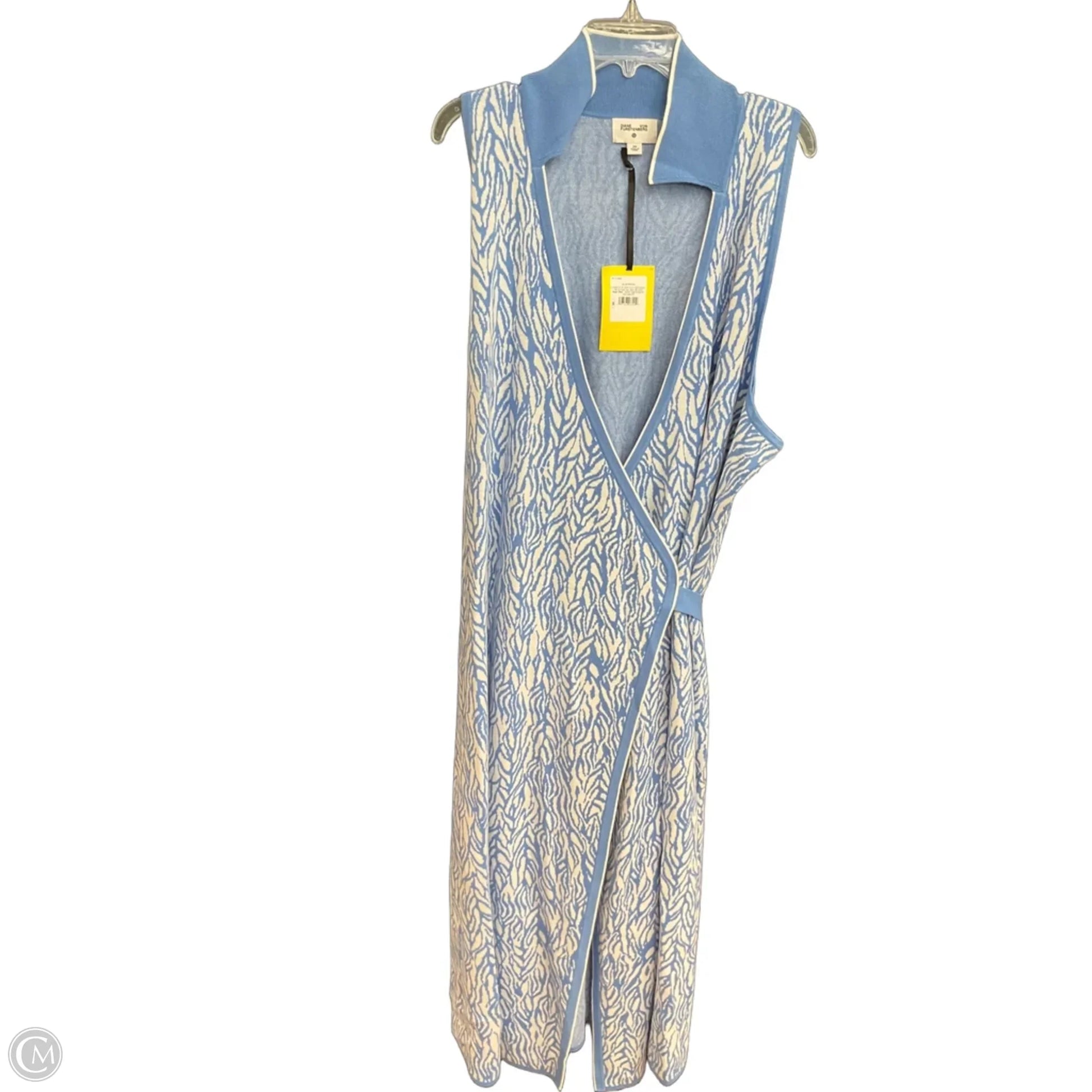 Dress Casual Maxi By Target-designer In Blue & White, Size: 3x Dress Casual Maxi By Target-designer In Blue & White, Size: 3x