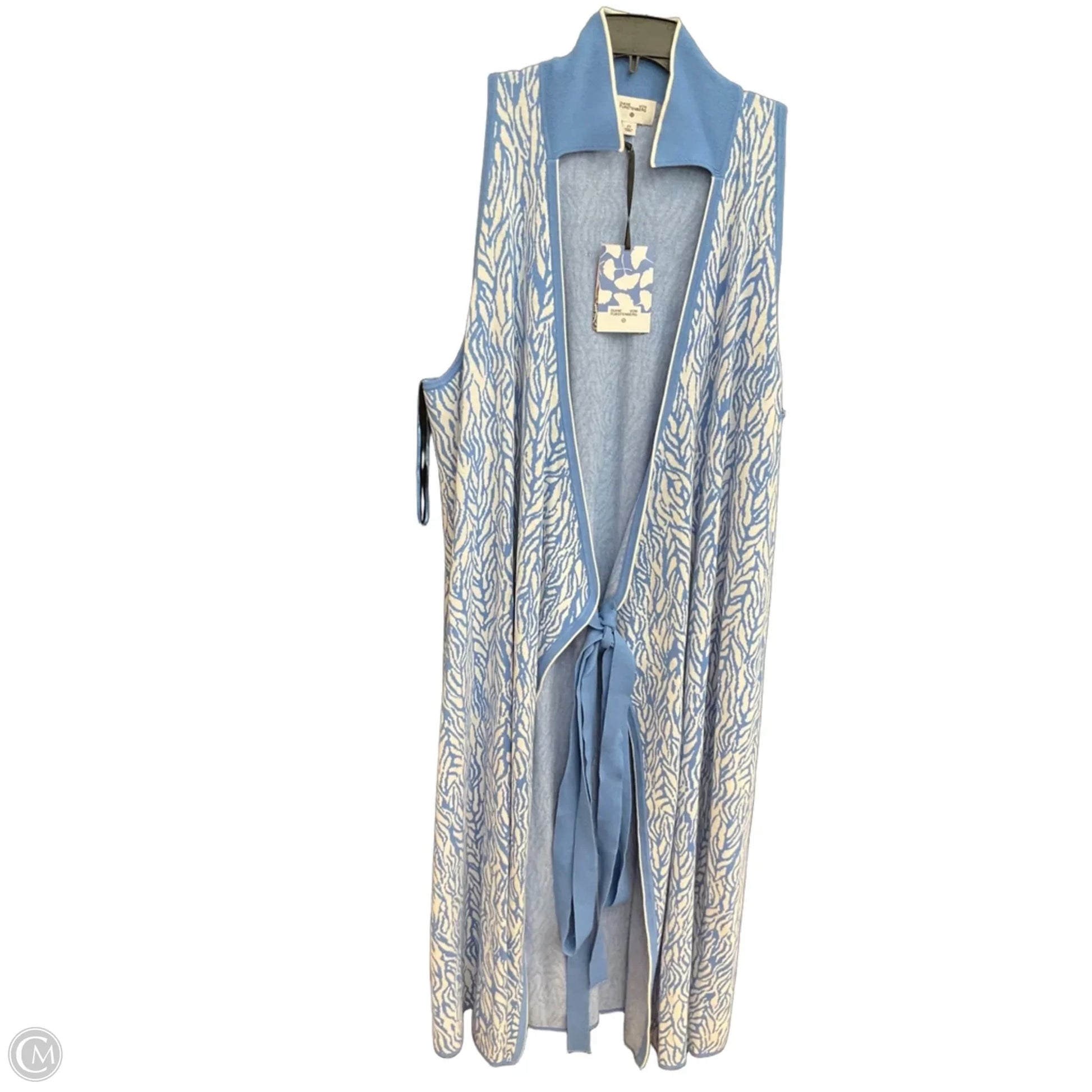 Dress Casual Maxi By Target-designer In Blue & White, Size: 2x Dress Casual Maxi By Target-designer In Blue & White, Size: 2x