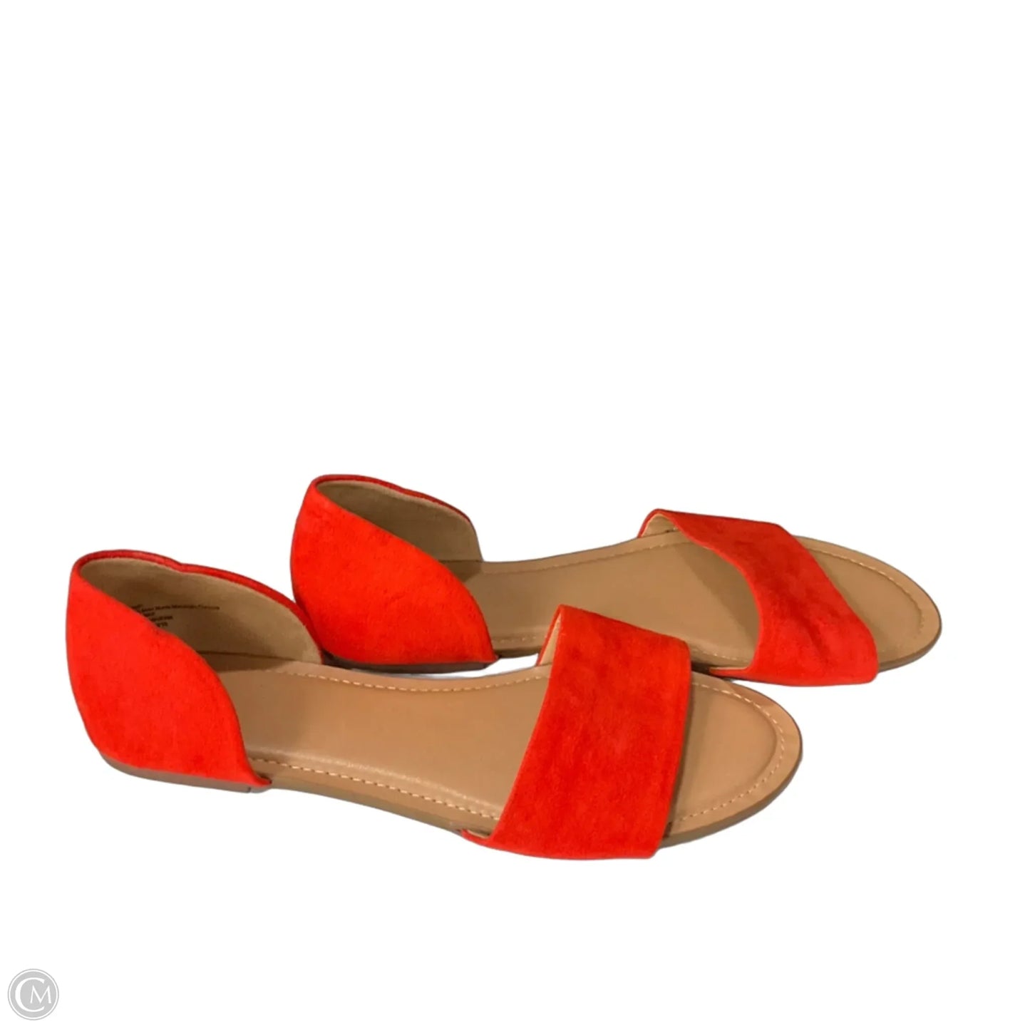 Sandals Flats By A New Day In Red, Size: 9