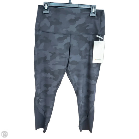 Athletic Leggings By Lululemon In Camouflage Print, Size: 12