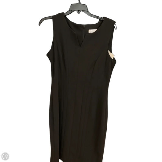 Dress Casual Midi By Calvin Klein In Black, Size: M